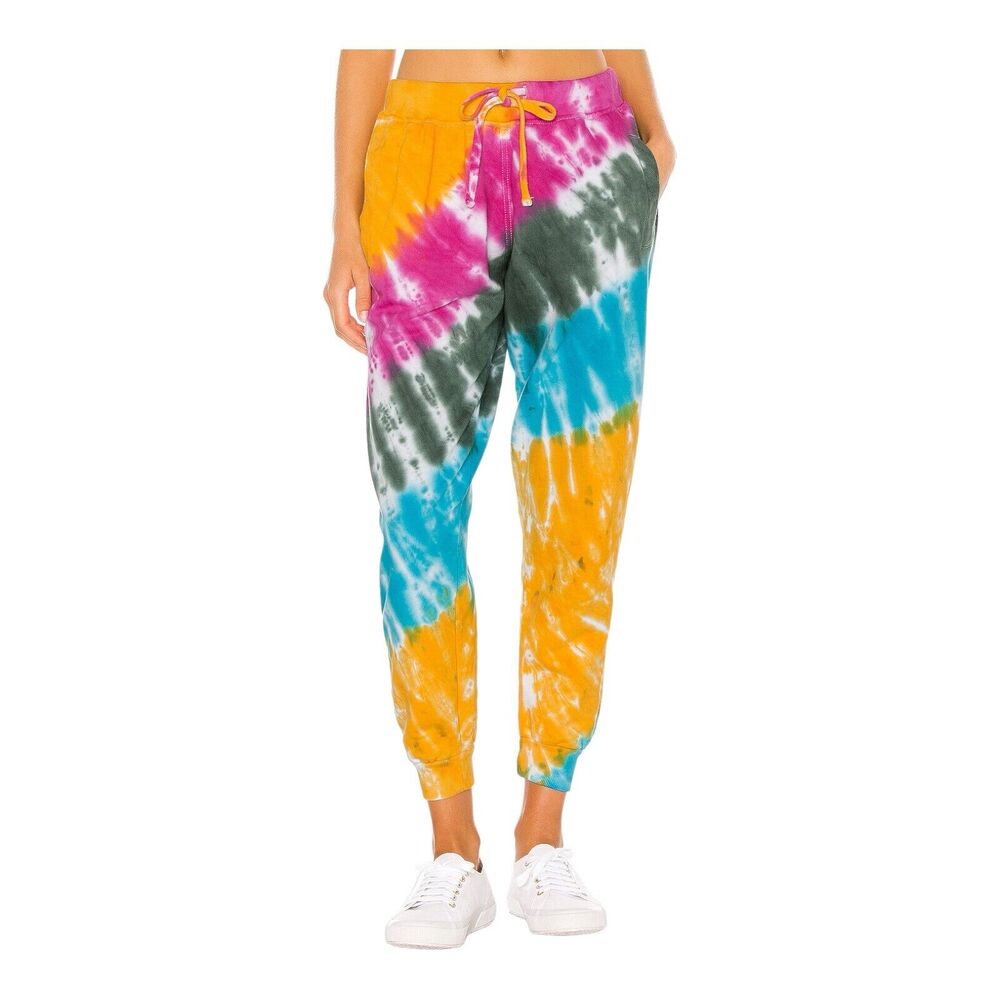 La Detresse Strawberry Fields Tie Dye Sweatpants Size XS‎ New